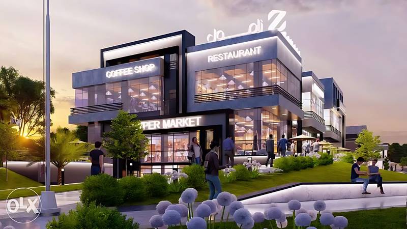 مطعم أو كافيه للايجار - 3 امام مدخل زايد - (z mall)