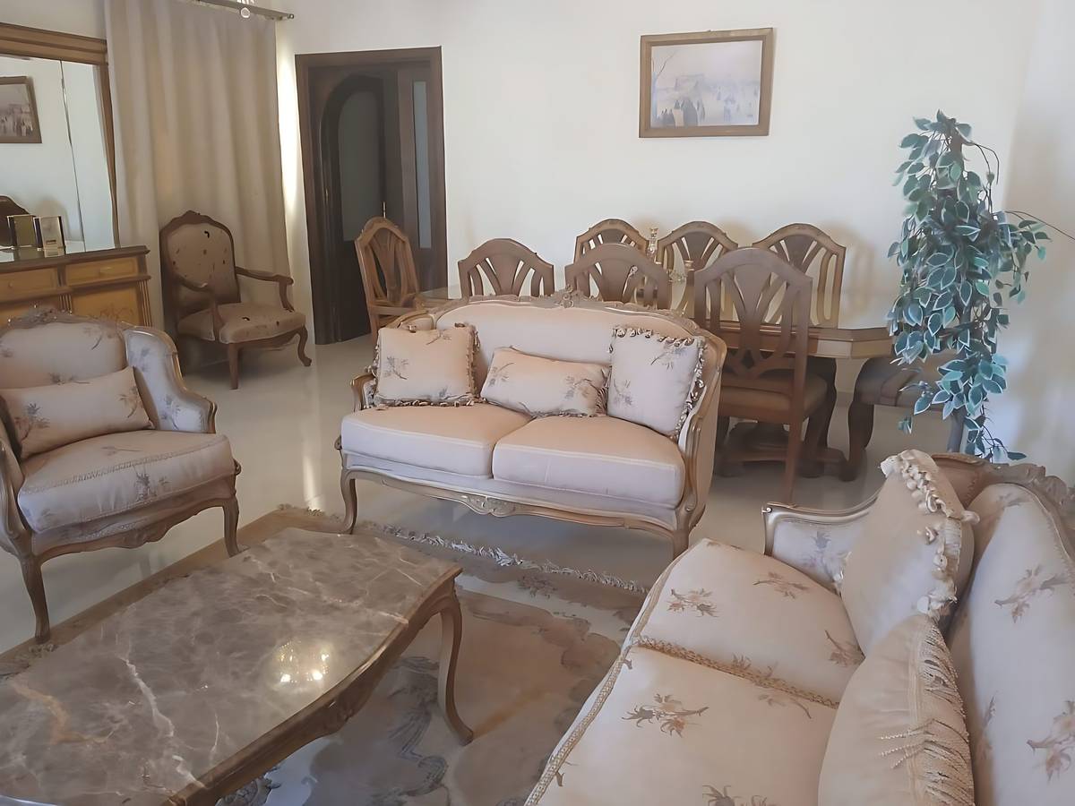 شقة مفروشة بالكامل للإيجار – السياحيه الرابعه – الشيخ زايد