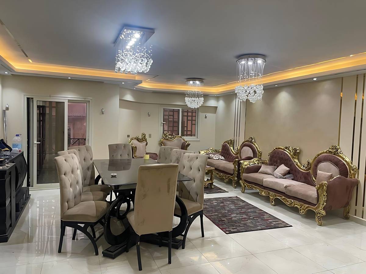 شقة مفروشة للإيجار – New Garden City الحي السابع – الشيخ زايد