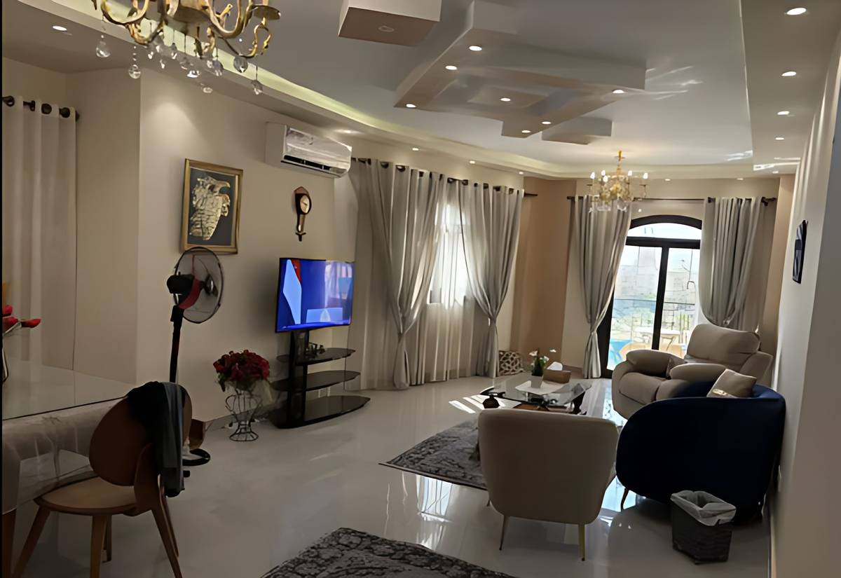 Furnished apartment for rent in District 8, Sheikh Zayed